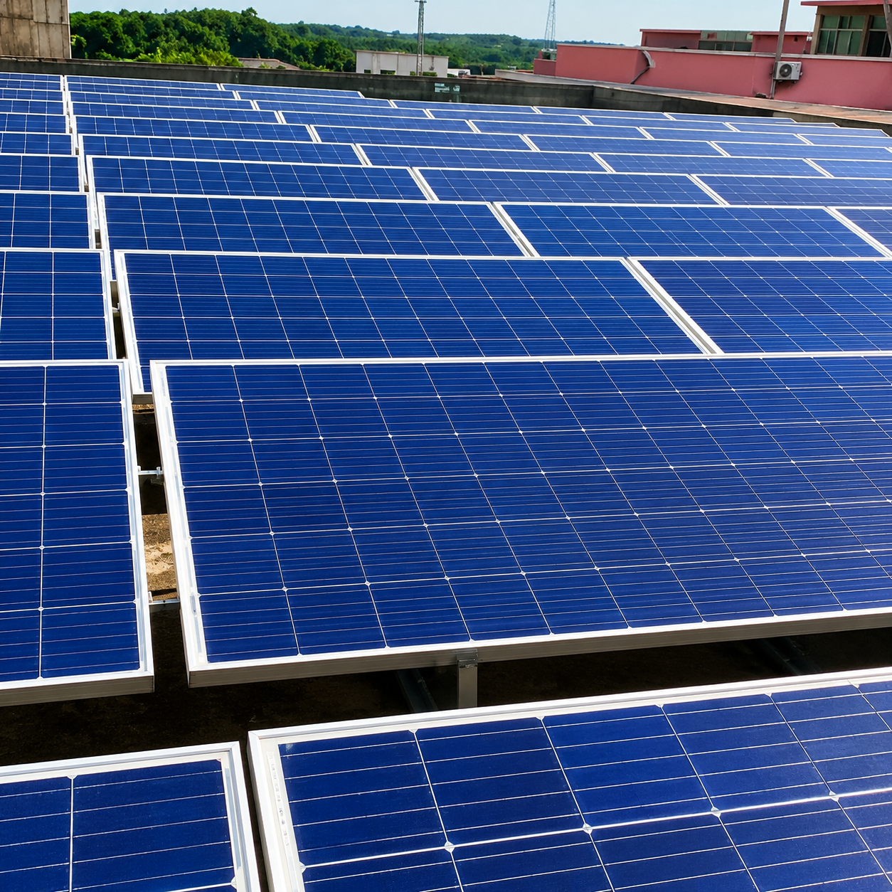 Ground Mounted Solar Power Plant